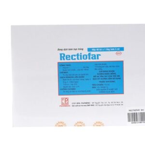 Dung dịch bơm hậu môn trị táo bón Rectiofar 5ml