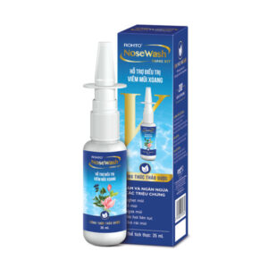 Rohto NoseWash Dạng Xịt - Hỗ trợ điều trị viêm mũi, xoang