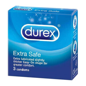 Bao cao su Durex Extra Safe hộp 3 cái