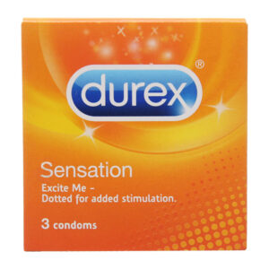 Bao cao su Durex Sensation hộp 3 chiếc