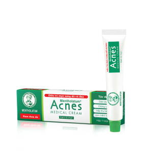 Acnes Medical Cream 18g – Kem trị mụn – Điều trị mụn sưng đỏ và đau