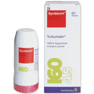 SYMBICORT L/60liều .Hàm lượng 160/4,5mcg ASTRAZENECA