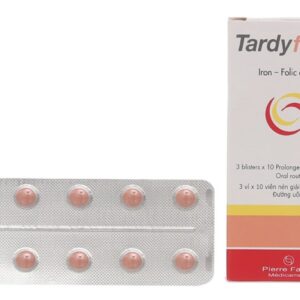 Thuốc bổ sung sắt và acid folic cho phụ nữ mang thai Tardyferon B9