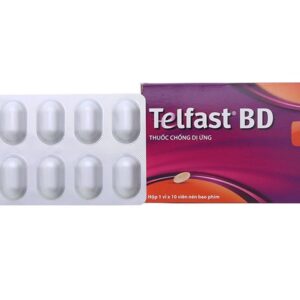 Thuốc chống dị ứng Telfast BD 60mg (H/10v)