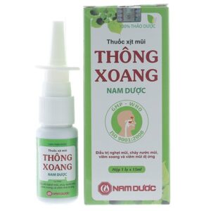 Thuốc xịt mũi Thông Xoang Nam Dược 15ml