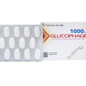 Thuốc điều trị tiểu đường Glucophage 1000mg