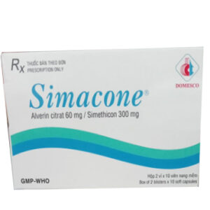 Thuốc chống co thắt, đầy hơi Simacone (H/20v)