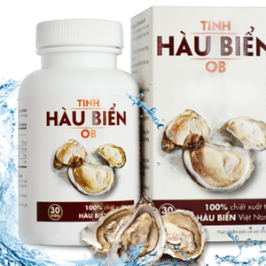 Thực phẩm bảo vệ sức khỏe hỗ trợ sinh lý nam giới Tinh hàu biển OB (Hộp 30 viên)