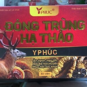 ĐÔNG TRÙNG HẠ THẢO Y PHÚC H/30v Thảo dược đến từ thiên nhiên.