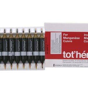 Thuốc nước bổ sung sắt Tot'héma 10ml hộp/20 ống