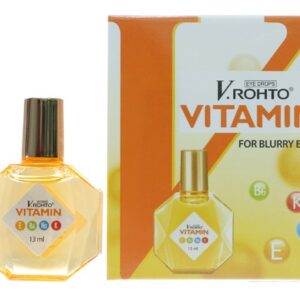 V.Rohto Vitamin (C/13ml) - Thuốc nhỏ mắt hỗ trợ cải thiện tình trạng giảm thị lực, mắt mờ do tiết dịch