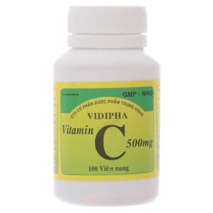 Thuốc bổ sung Vitamin C Vitamin C 500mg Vidipha