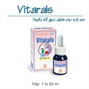 Siro bổ sung Vitamin cho trẻ Vitarals (1c/20ml)