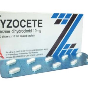 Thuốc chống dị ứng Zyzocete 10mg(H/100v)